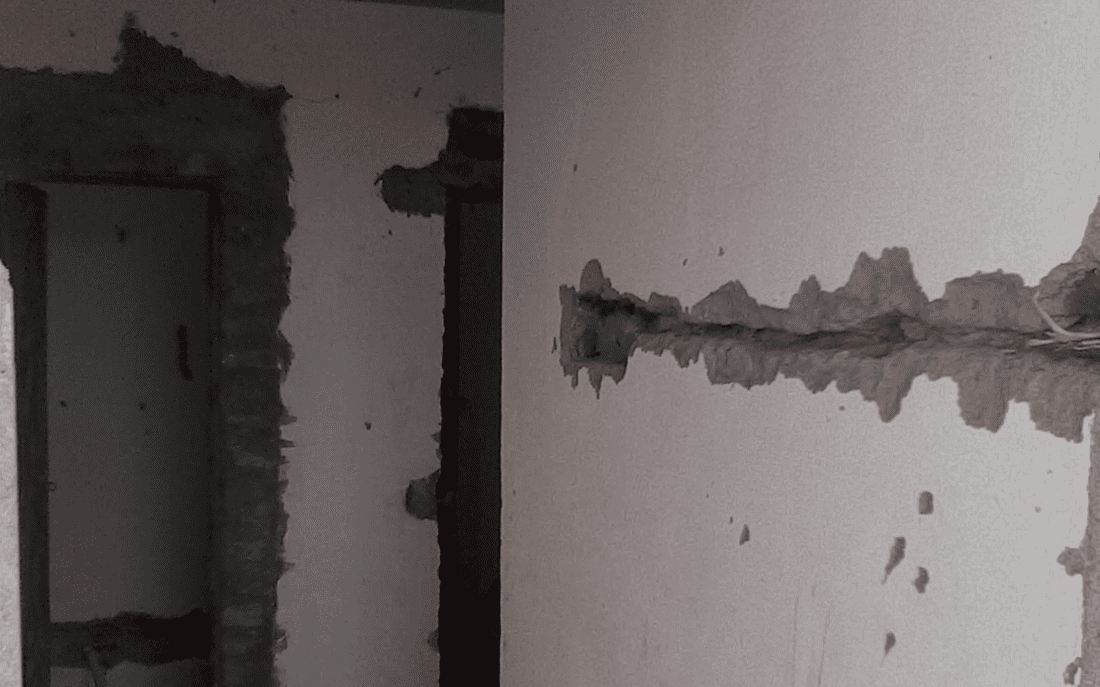 Damage in school